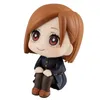 Actie speelgoed Figuren 10cm Q-Version Anime personage speelgoed anime meisje jujutsu kaisen personage yuji itadori gojo satori pvc actie karakter speelgoed kinderen cadeau2403