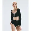 Swimsuit z długim rękawem słodkie bikini Dwuczęściowe damskie strój kąpielowy podzielony czarno-biały kontrastowy kontrastowy strój kąpielowy na Instagramie Styl Instagram