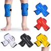Elbow Kne Pads 1Pair Adtkid Soccer Training Crasroof Calf Protectior Ben Hermes Children Teens Football Protege Tibia Safety Shin Dhtdh