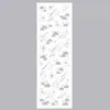 Tattoo Transfer Korea Hot Silver Musical Stars Gradiente de embelezamento Adesivo a laser Diy PVC Material Scrapbooking Stickers Decorative Stationery 240427