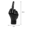 Dekorative Objekte Figuren personalisierte Mittelfinger Statue Nordic Harz Craft Skulpturen Orament Home Office Dekorationen Wohnzimmer Dekor 230418