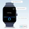 Zegarki Buildin Alexa Smart Watch IDW19 2023 NOWOŚĆ FOR MAN WOMEN 5ATM IP68 Wodoodporny Bluetooth Call Test stresu Krew