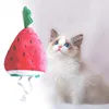 Hundebekleidung süßer Hut für Haustiere bequeme ganztägige Tragen Haustier Stylish Watermelon Cat Fun Headgrear Party Pos Cosplay