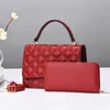 Frauen Umhängetasche mit langer Brieftasche karierte Sommertasche mit 2024 Neuen trendigen und modischen Einzelschulter -Crossbody -Tasche Lady Clutch Handtasche viele Farben wählen