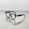 Designer occhiali da sole Parigi Homes 2024 Nuovi occhiali semplici telaio di grandi dimensioni con tre colori disponibili per lenti piatte in stile INS minimalista