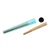 Plastic Doob Tube Stash Bot 115 mm Herbe Conteneur pour cigarette Côté Côté Papluche Pill Pre-Roll Pilule Pill en 4 couleurs ZZ