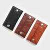 Wallets Genuine Cow Leather Wallet For Men Vintage Handmade Mens Long Trifold Clutch Bag Purse With Card Holder Coin Pocket