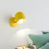 Lampada a parete Nordic Macaron Lights Sconce per casa a soppalco a soppalco Specchio da comodino Soggiorno Moderno illuminazione a LED Apparecchiatura