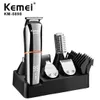 Haar Trimmer Kemei Multi funktional 11 in 1 Herrengesichtsstyling Ladung Beauty Kit mit LCD-Display kabelloser elektrischer Schere KM-5898 Q240427