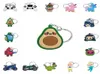 20pcs PVC Wysokiej jakości klęcznik zabawa anime figura Kluczowy pierścień mody kreskówek Kluczowy posiadacz dzieci wisiorka zabawki na przyjęcie podtrzymujące G1019051594