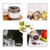 Dinnerware Regular Mouth Metal Wide Mason Jars Canning Lids Proof Leak Reusable Cover Leakproof Tinplaste