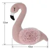 Fotografia recém -nascida fotografia de bebê Props Floral Backdrop fofo rosa flamingo posando roupas de bonecas