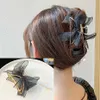 Haarclips Barrettes Modieuze onregelmatige metalen clip Vintage Crab Simple Geometry Bucket Headband