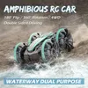 Electric/RC Car Amphibious RC CAR PALETOWY KONTROLA SUNT SAMACH Dwustronna okładka Drifing Drif RC Outdoor Toys Childrens Diftsl2404