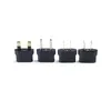 new 2024 5Pcs High Quality Universal Travel Adapter EU To US EU AU UK Plug Adapter Converter Power Plug Adaptor Converterfor High Quality