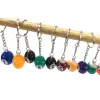 Billiard 16pcs Billiard Ball Keychain Snooker Ball Key Rings Snooker Cue 25mm Resin Ball Gioielli Regalo per uomini Donne 2023 Nuovo