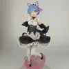 Manga anime rem nekomimi ver.Love Cat Ear Maid Image Collection Pvc Model Toy Birthday Giftl2404