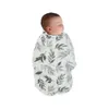 Elinfant 100 Baumwolle 120110 cm 2 Schichten geborene Baby Badetuch Handtuch Musselin Swaddle Decken Großhandel Drop 240417