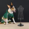 Собачья одежда Железное манекен держатель модель модель стойки щенки вешалки для одежды для одежды одежда котенок одежда детские дети дети