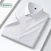 Camicie casual maschile Hight Qulity Solid Colore Summer Short Maniche per uomini Slip Fit Shirt Formale Office Case Business Oggetti