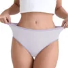 Dames slipjes slip lekbestendig menstruatie ondergoed midden hoog taille gaas geprinte zweet naadloze intieme lingerie