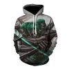 Шаллеры Мужские толстовок толстовок новая мультфильм One Piece Roronoa Zoro 3D Hoodie Mens Mens Fashion Casual Playting Clothing Funny Spring Sports Rush Ruber 240425