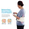Back Decompression Belt Lumbal Support for Pain Relief Midje lufttraktionstag Massage Uppblåsbar enhet 240424