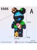 Transformation Toys Robots Cartoon Moc Big Mega Bearbrick Violent Bear Gloomy Bear Micro Model 13500 Mini Building Puzzle Toy Giftl2404