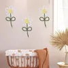 装飾的な置物インスノルディック織り花壁の装飾ベビーキッズルーム装飾