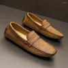 Casual Shoes Skórzany Business Business Ayakkab For Men Dresuj Tenis de Hombre Moccasins Mokasin Caballero Designer