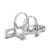 Puzzles 3D Ironstar 3D Metal Puzzle Component Model Roller Coaster Entertainment Installations Original Collection Amusement Park Toy GiftsL2404