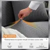 Ropa de cama polar de vellón la cubierta elástica para la sala de estar sillón de maíz barato tela de maíz sofá protector protector decoración del hogar