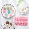 Moulds Mix Skull Silicone Chocolate Baking Mold Trendy Styling Human Skeleton Candy Biscuit Mould Ice Tray Halloween Cake Decor Gifts