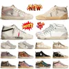 2024 New Fashion Designer Casual Shoes Luxury Golden Goode Mid Star Italy Brand Handmade Trainers OG Original Womens Mens Platform Suede Leather Flat Ball Sneakers