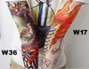 Tattoo Transfer 1pc hot sale tattoo sleeve styles elastic Fake 100%nylon Arm stocking beloved girl Buddha Wolf Dragon design halloween cool men 240426