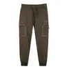 Pantaloni casual jeans maschili dritte cargo militare verde haren maschio versione coreana vintage primavera di tendenza boy regalo ragazzo