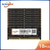 Rams 10pcswalram ddr3 4gb 8gb 1333MHz 1600MHz 1866MHz 204pin SODIMM Notebook Memoria 1.5 V Memoria RAM DDR3 Memoria per laptop per Intel AMD