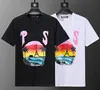 Mens T Shirt Designer Shirt Men Tshirt Man Black Tee Womens Clothers Massion رسالة طاقم بسيطة طباعة أكمام قصيرة للرجال والنساء Cot