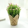 Fiori decorativi in plastica floreale artificiale interno diversi lotti di produzione nome prodotto simulati piante in vaso lievi deviazioni