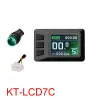 Accessori Display Ebike 24V/36V/48V KT LCD7C Display a colori per il kit di conversione della bici elettrica KTLCD7C SM/spina impermeabile