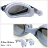 Accessoires Plating Myopia Swim Goggles Professionele waterdichte anti -mist UV Shield Eyewear Swimming Pool Water Sportglazen voor mannen Women