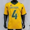 2024 Nya NCAA College Football Jerseys Ndsu North Dakota State Bison Football Jersey Carson Wentz Trey Lance Ty Brooks Adam Cofield Christian Watson