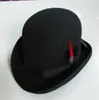 New 100 Wool Hat High Quality Fashion Men039s And Women039s Black Cap Bowler Hats Black Wool Felt Derby Bowler Hats B8134 5158748