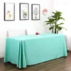 Tableaux de nappe en nappes rectangulaires en satin linge de coloration polyester lavable résistante