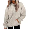 Hoodies voor dames kerstkapes sweatshirt mode casual pullover 3d print camping y2k oversized custom custom