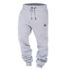 Men's Pants Mens splicing printing full set of casual pockets sports and leisure work mens pants 10 starsL2404