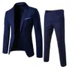 Men Suits for Business Wedding Blazers 2 stuks 3 Sets Elegant Full Vest Pants Coats Formal Jackets Luxury 240420