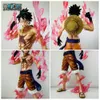 Action Toy Figures One piece Luffy animated character monkey D. Luffy Flowing cherry action character PVC animated series model doll toy childrens giftL2403