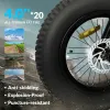 Fiets 500W Borstelloze motorkleedbare elektrische fiets 4.0*20 inch banden met 48V 14Ah verwijderbare lithiumbatterij Mountain Offroad Ebike