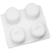 Molds 8 holes 3D Apple Cake Molds Siliconen Mold Mousse Art Pan for Ice Creams Chocolates Pudding Jello Pastry Dessert Baking Tools